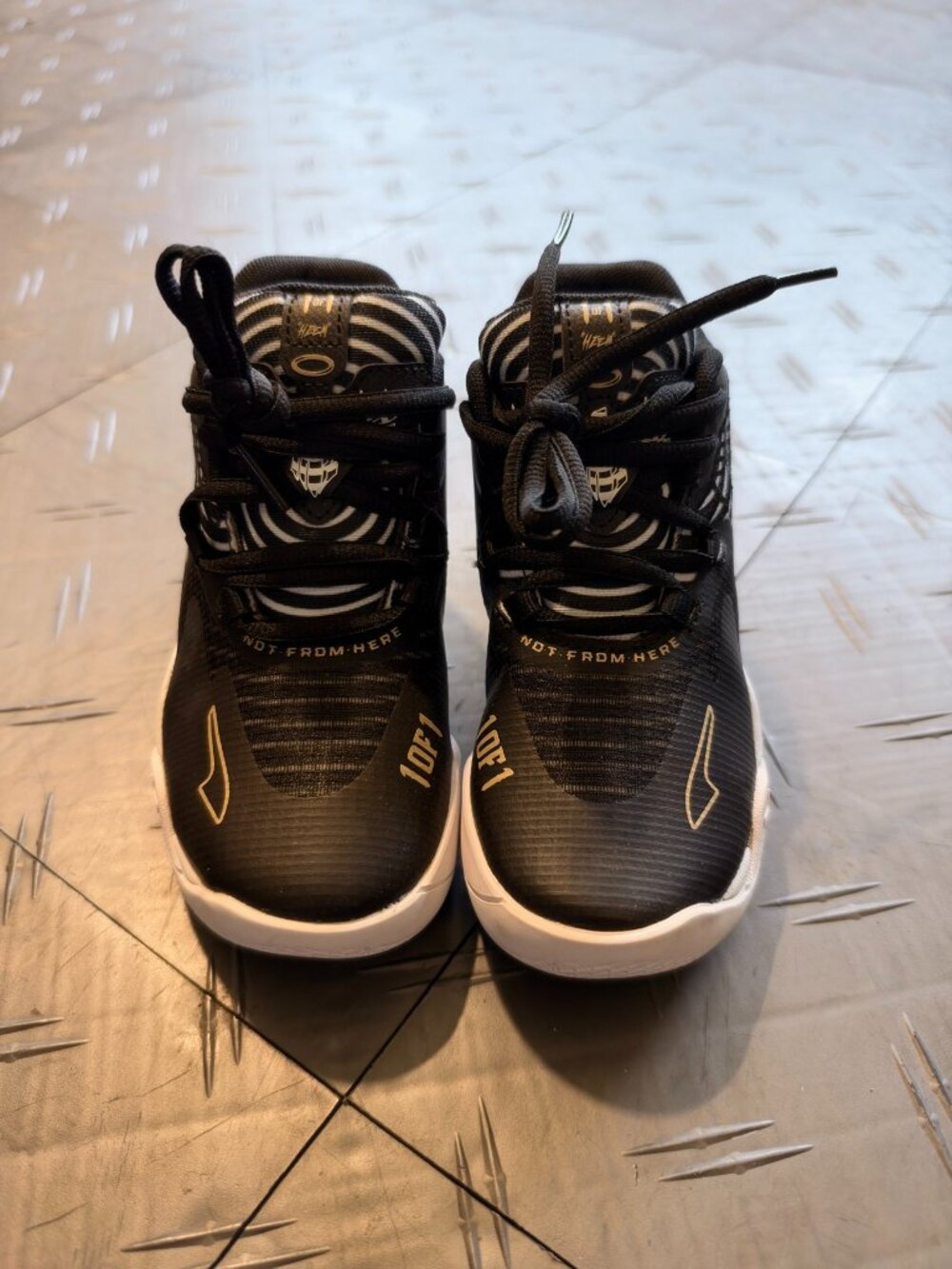Puma MB.02 LaMelo Ball Kids Basketball Shoes Black White Size 12C New
